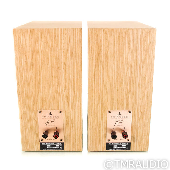 Triangle Esprit Comete Ez 40th Annv. Bookshelf Speakers; Blond Sycomore Pair