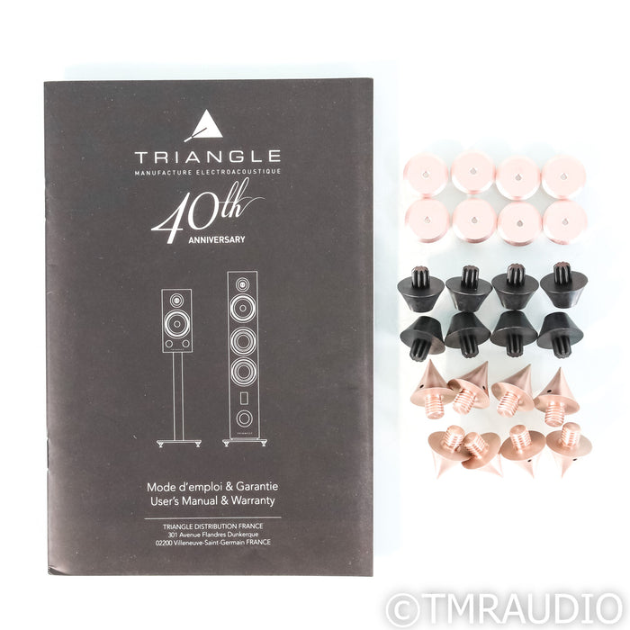 Triangle Esprit Comete Ez 40th Annv. Bookshelf Speakers; Blond Sycomore Pair
