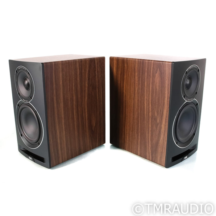 ELAC Uni-Fi Reference UBR62 Bookshelf Speakers; Black & Walnut Pair