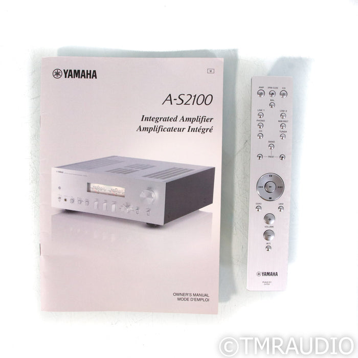 Yamaha A-S2100 Stereo Integrated Amplifier; MM & MC Phono