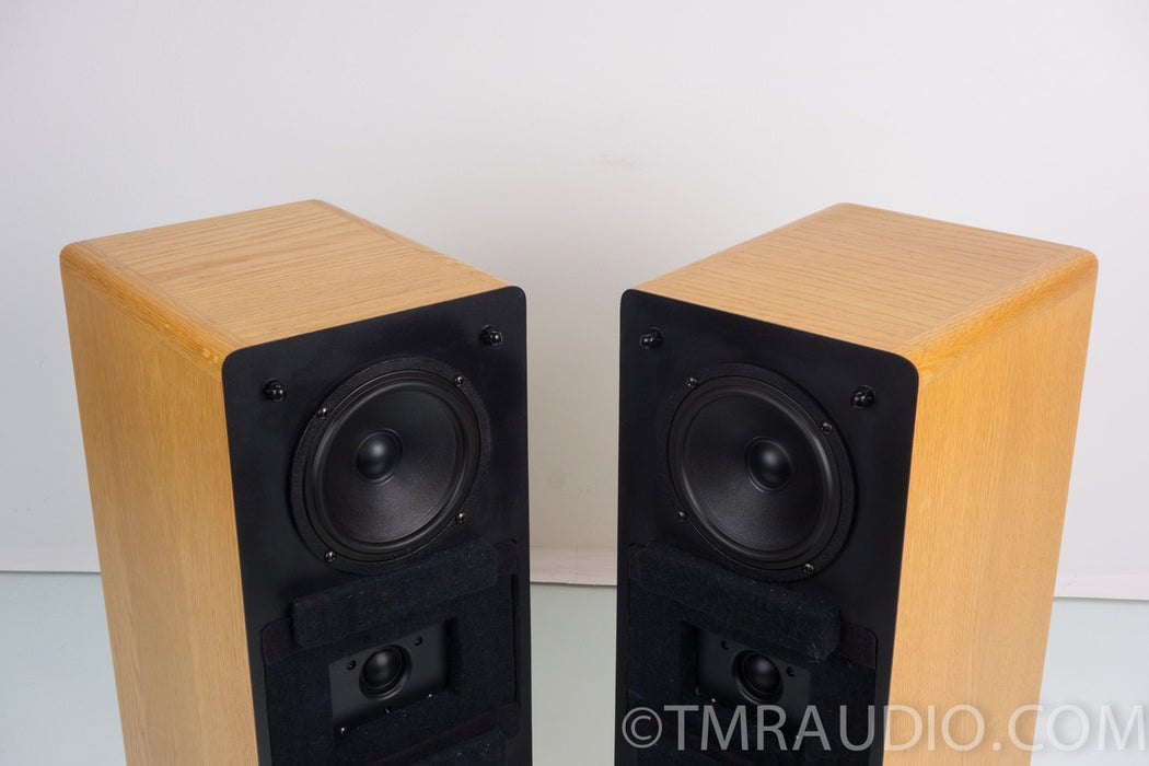Dunlavy SC-I Light Oak Speakers in Factory Boxes