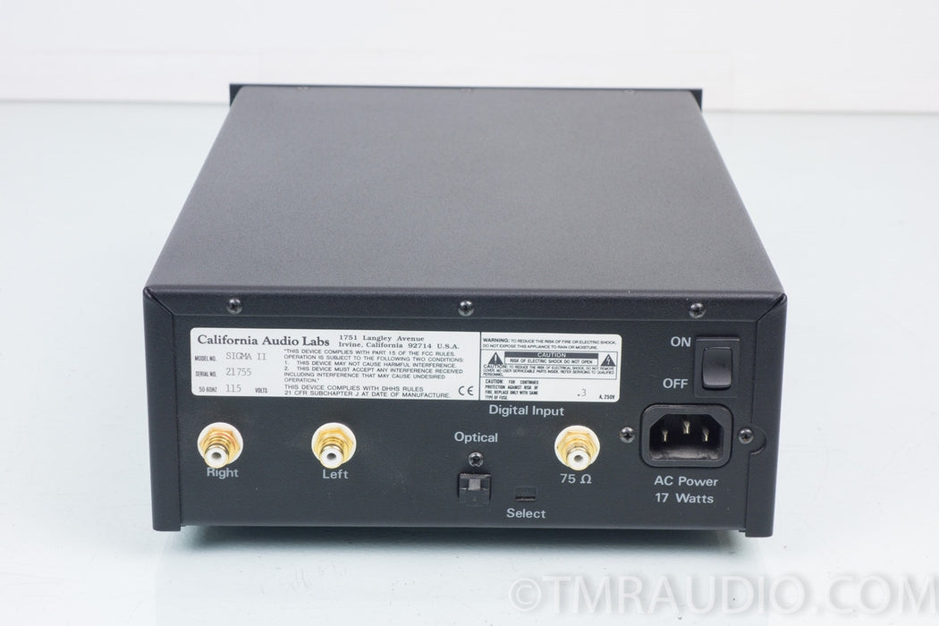 California Audio Labs Sigma ii