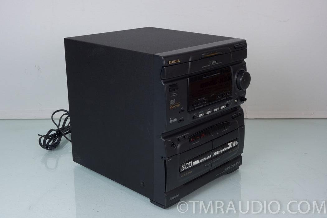 Aiwa NSX-3500 Compact Stereo Shelf System in Factory Box