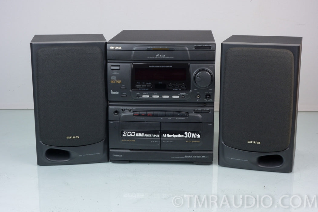 Aiwa NSX-3500 Compact Stereo Shelf System in Factory Box