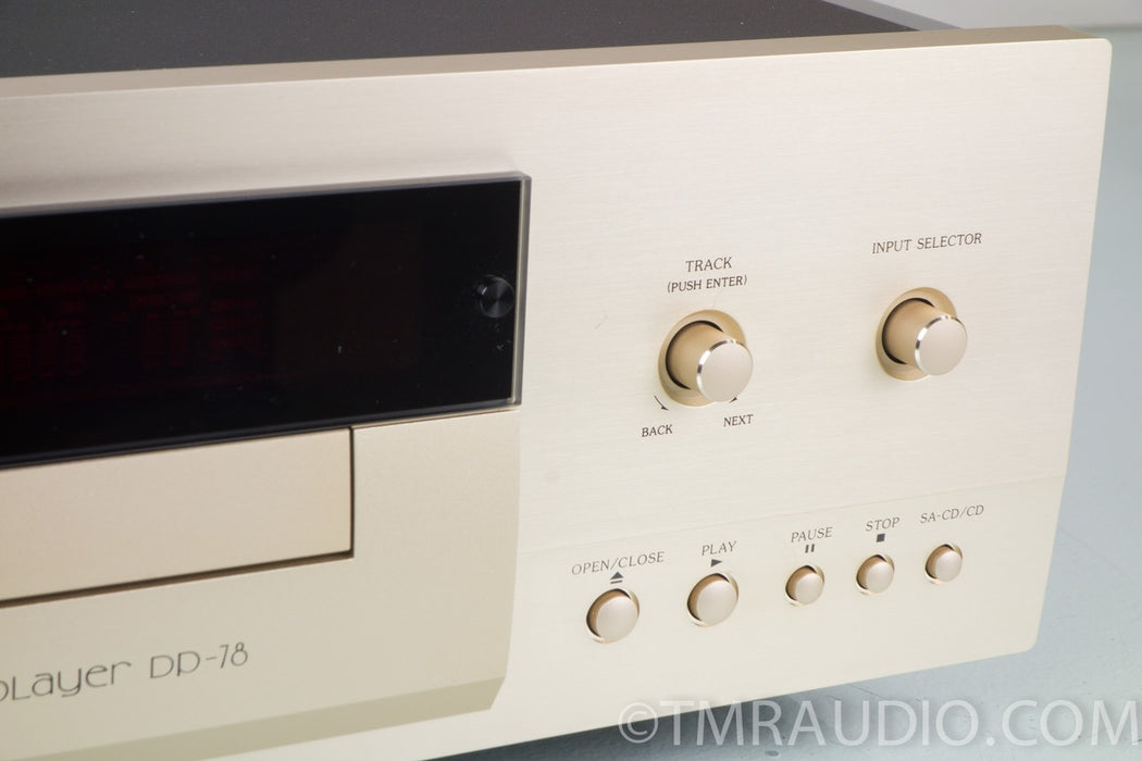Accuphase DP-78 Reference CD / SACD Player