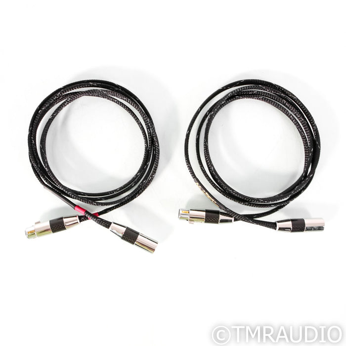 Morrow Audio Elite Reference XLR Cables; 2m Pair Balanced Interconnects