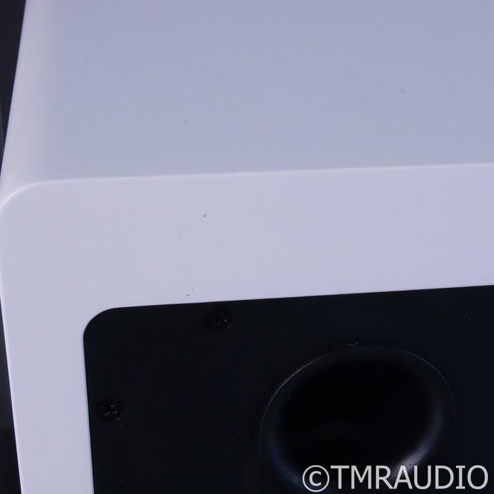 Kanto Tuk Powered Bookshelf Speakers; White Pair