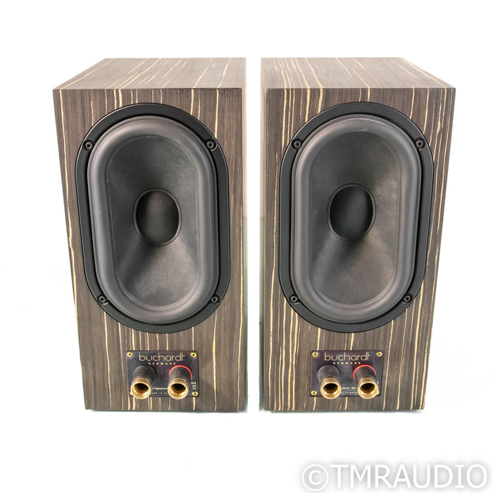 Buchardt Audio S400 MKII Signature Edition Bookshelf Speakers; Zebra Pair