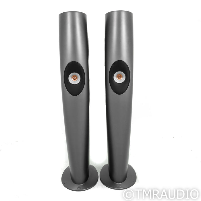 KEF Blade One Meta Floorstanding Speakers; Charcoal Pair