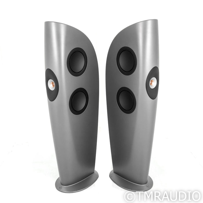 KEF Blade One Meta Floorstanding Speakers; Charcoal Pair