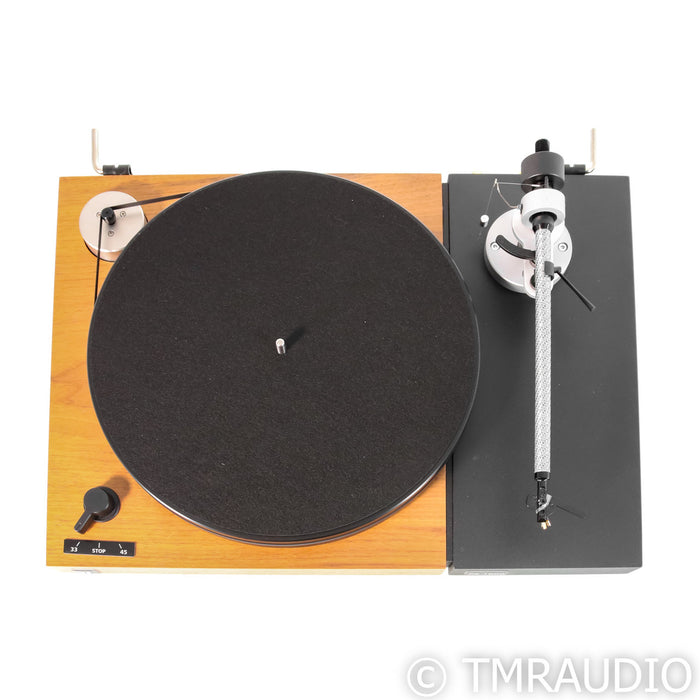 Perpetuum Ebner PE1000 Belt-Drive Turntable; Wood & Black (No Cartridge)