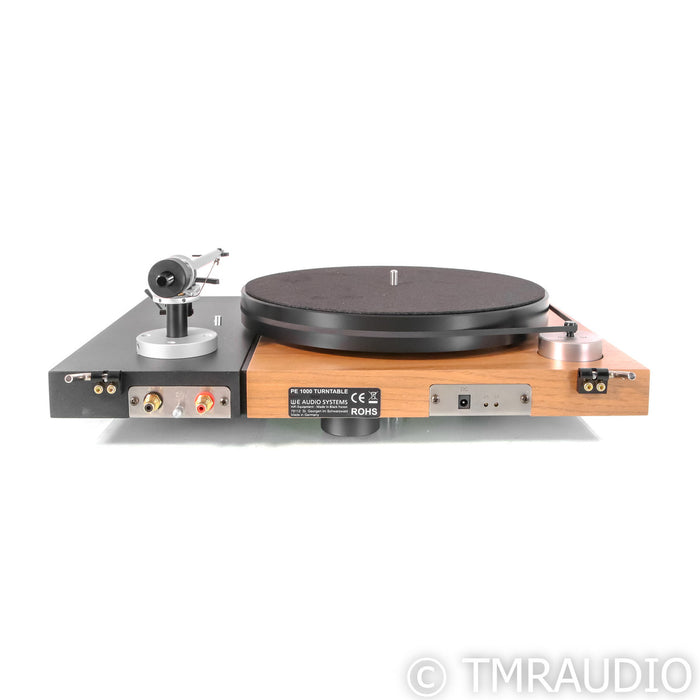 Perpetuum Ebner PE1000 Belt-Drive Turntable; Wood & Black (No Cartridge)