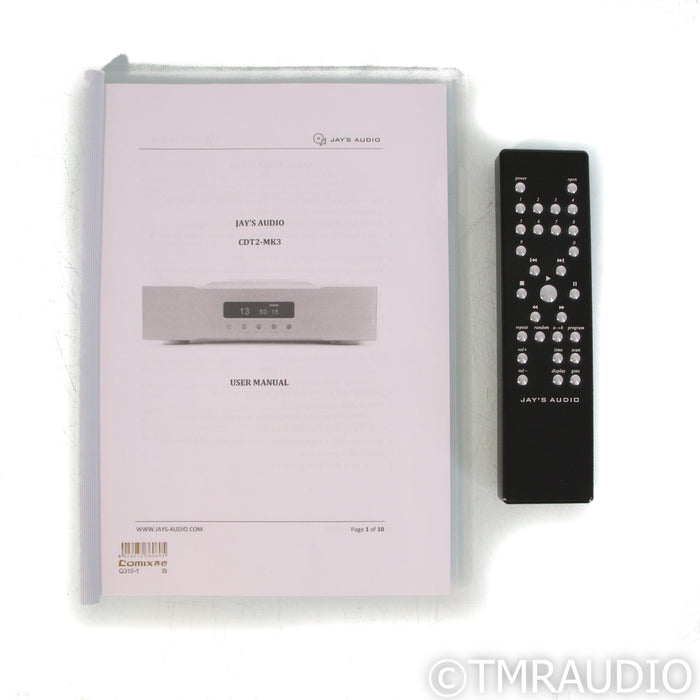 Jay's Audio CDT2-MK3 CD Transport