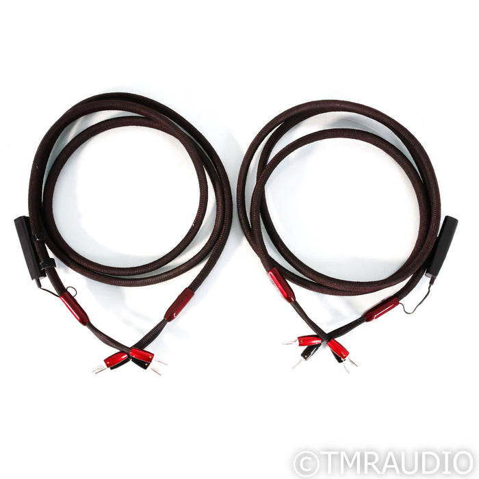 AudioQuest William Tell Zero Speaker Cables; 8ft Pair