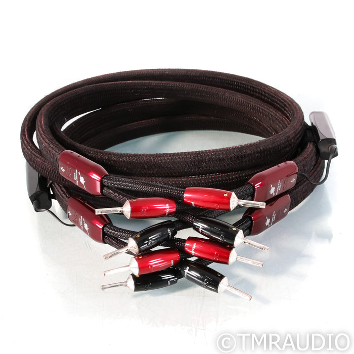 AudioQuest William Tell Zero Speaker Cables; 8ft Pair