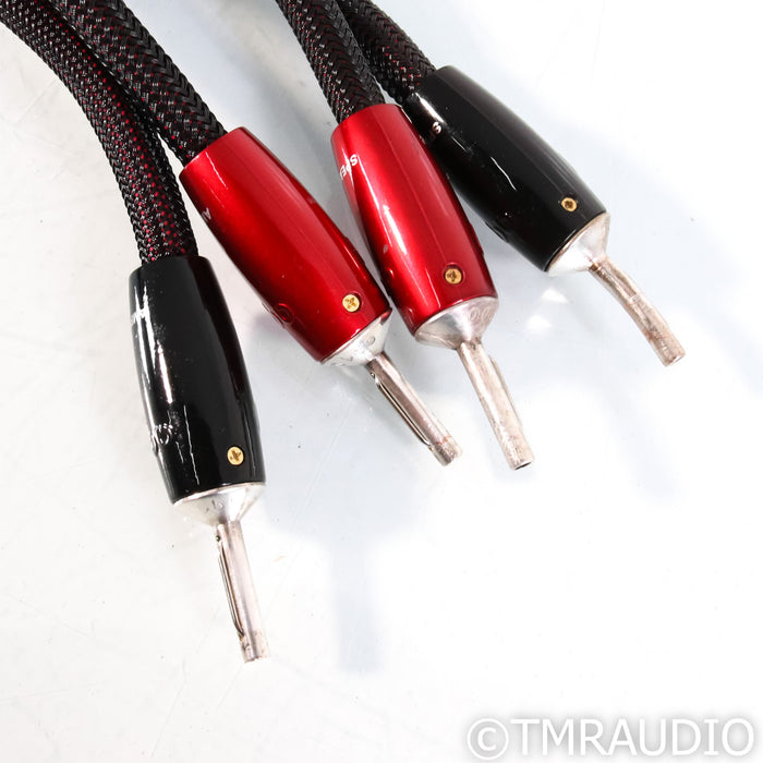 AudioQuest William Tell Zero Speaker Cables; 8ft Pair