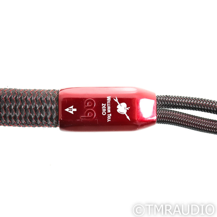 AudioQuest William Tell Zero Speaker Cables; 8ft Pair