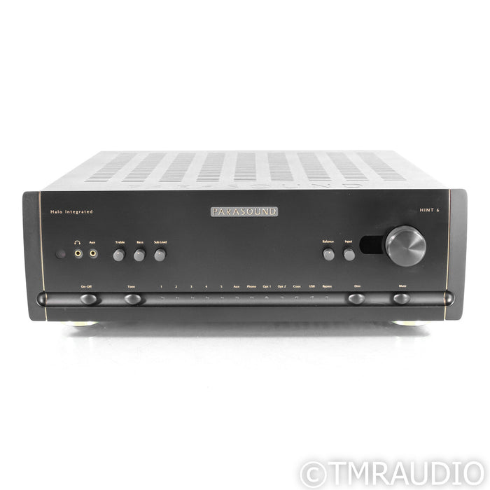Parasound Halo HINT 6 Stereo Integrated Amplifier; MM & MC Phono