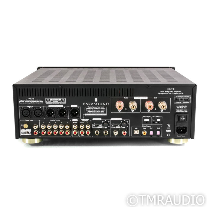 Parasound Halo HINT 6 Stereo Integrated Amplifier; MM & MC Phono