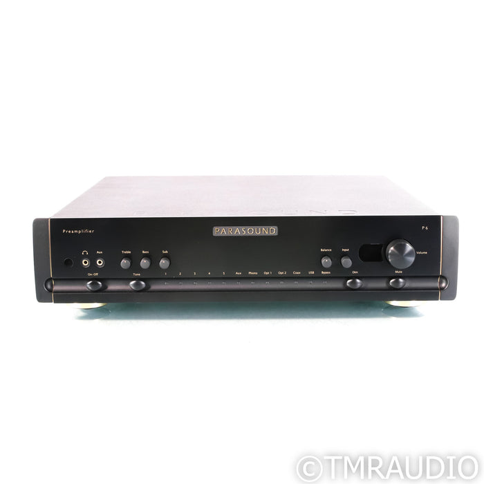 Parasound Halo P6 Preamplifier / DAC; MM / MC Phono