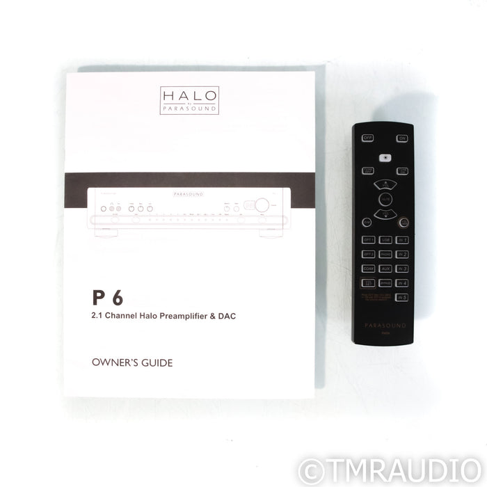 Parasound Halo P6 Preamplifier / DAC; MM / MC Phono