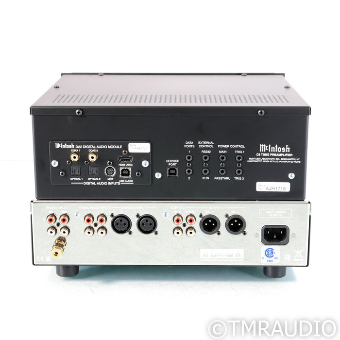 McIntosh C8 Stereo Tube Preamplifier; MM & MC Phono, DA2 Upgrade