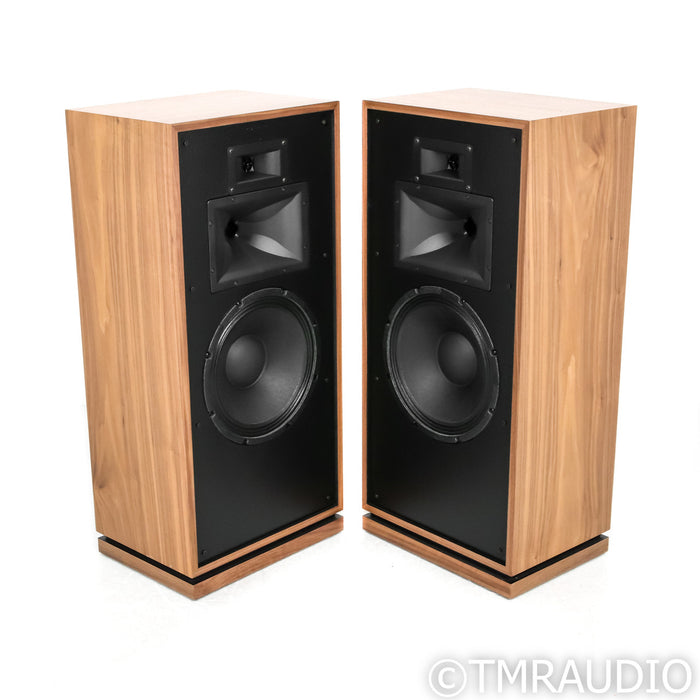 Klipsch Forte III Floorstanding Speakers; American Walnut Pair