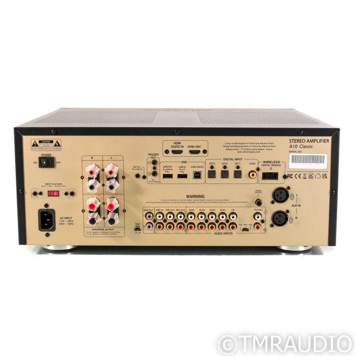 Advance Paris A10 Classic Stereo Integrated Amplifier; MM & MC Phono
