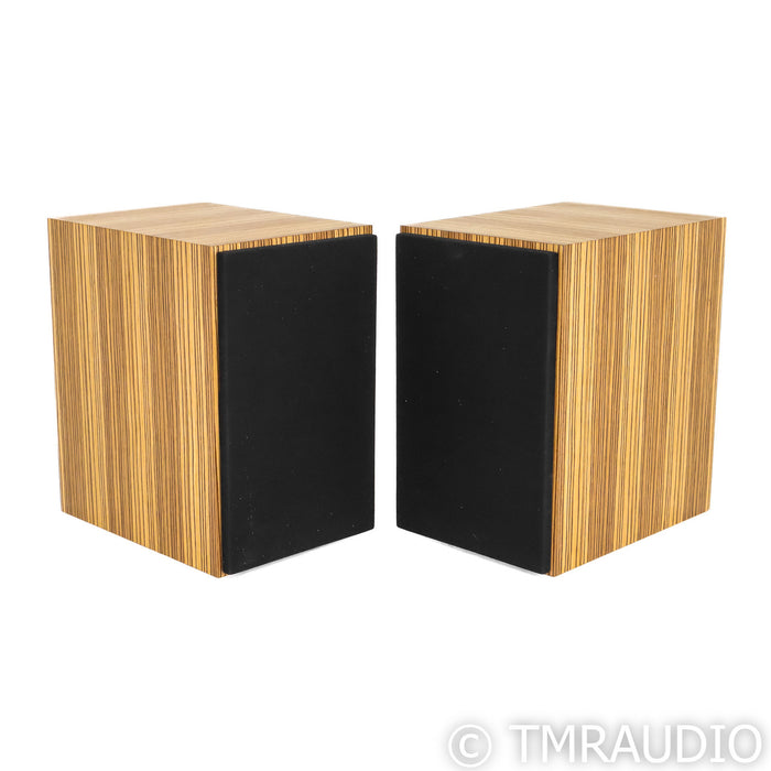 Omega Speaker Systems The Seven Bookshelf Speakers; Zebrawood Pair