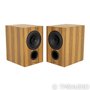 Omega Speaker Systems The Seven Bookshelf Speakers; Zebrawood Pair