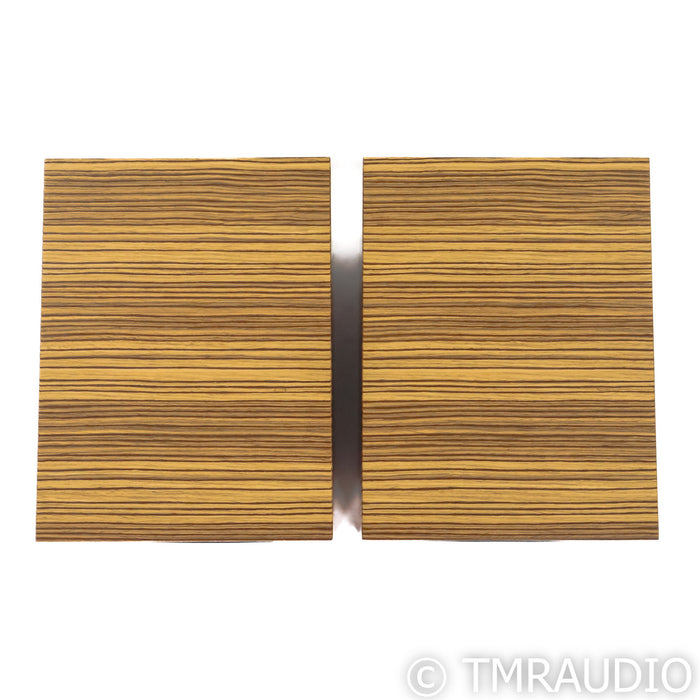 Omega Speaker Systems The Seven Bookshelf Speakers; Zebrawood Pair
