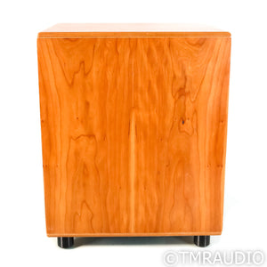 REL Acoustics Strata III 10" Powered Subwoofer; Cherry