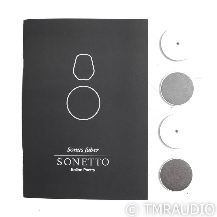 Sonus Faber Sonetto VIII Floorstanding Speakers; Wenge Pair