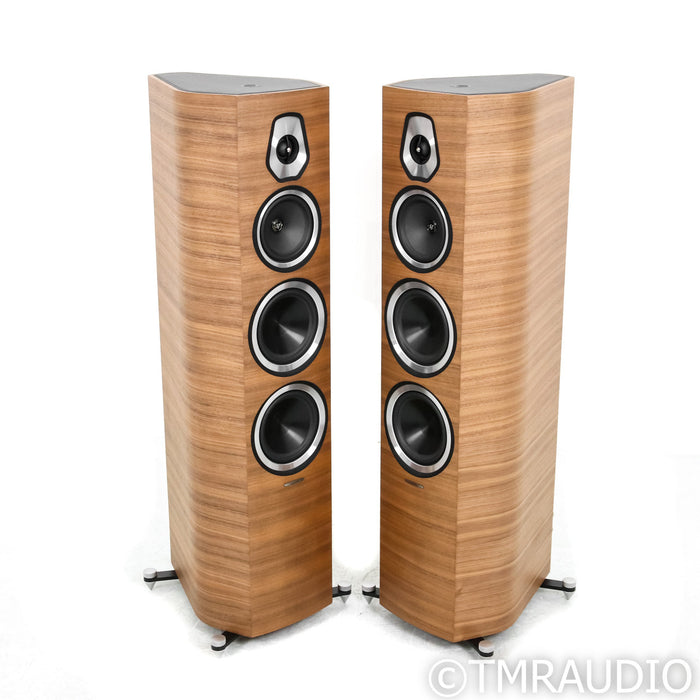 Sonus Faber Sonetto V Floorstanding Speakers; Walnut Pair