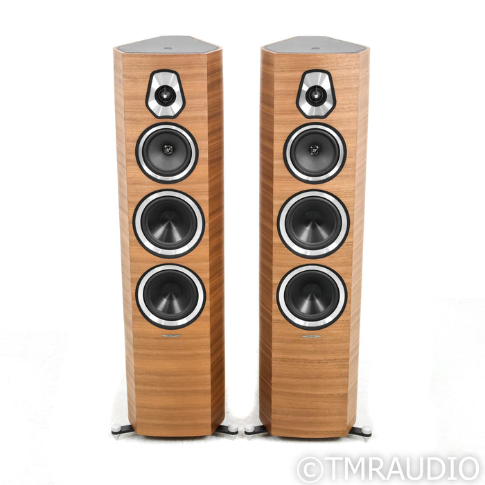 Sonus Faber Sonetto V Floorstanding Speakers; Walnut Pair
