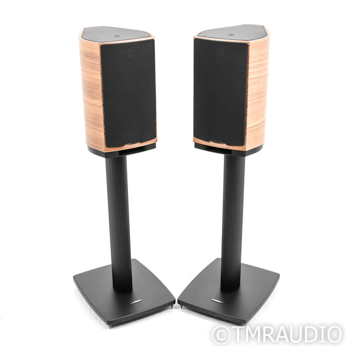 Sonus Faber Sonetto II Bookshelf Speakers; Walnut Pair w/ Stands