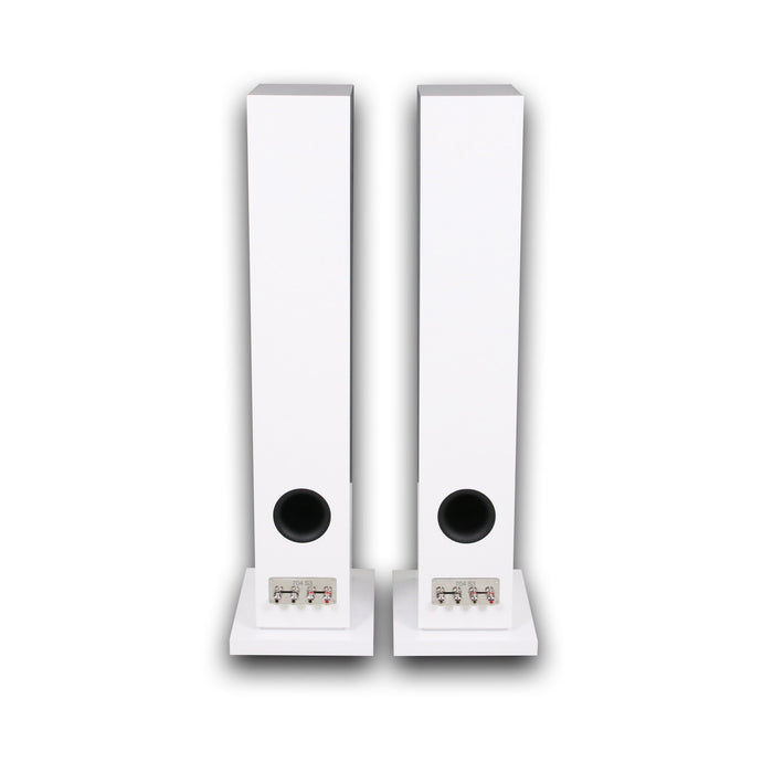 Bowers & Wilkins 704 S3 Floorstanding Speakers; White Pair