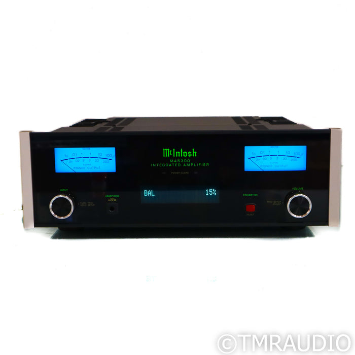 McIntosh MA5300 Stereo Integrated Amplifier; MM phono