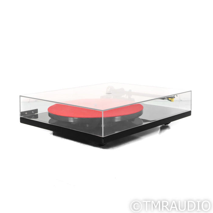 Rega RP6 Belt Drive Turntable; Black w/ Exact 2 MM Cartridge