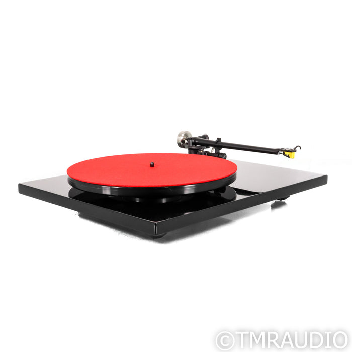 Rega RP6 Belt Drive Turntable; Black w/ Exact 2 MM Cartridge