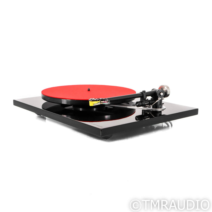 Rega RP6 Belt Drive Turntable; Black w/ Exact 2 MM Cartridge
