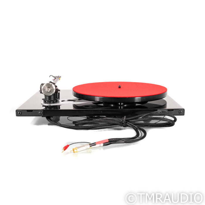 Rega RP6 Belt Drive Turntable; Black w/ Exact 2 MM Cartridge