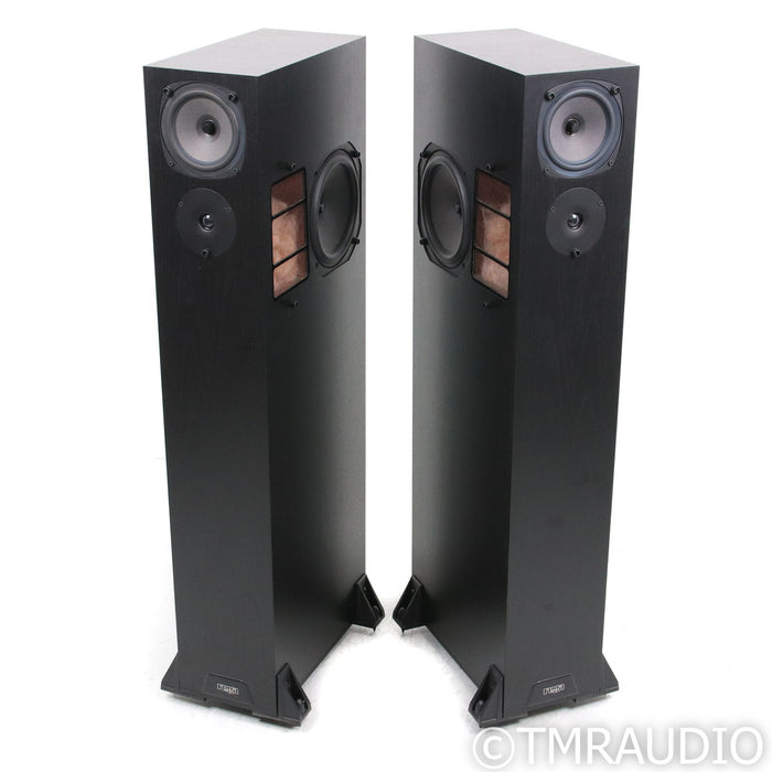 Rega RS7 Floorstanding Speakers; Black Ash Pair