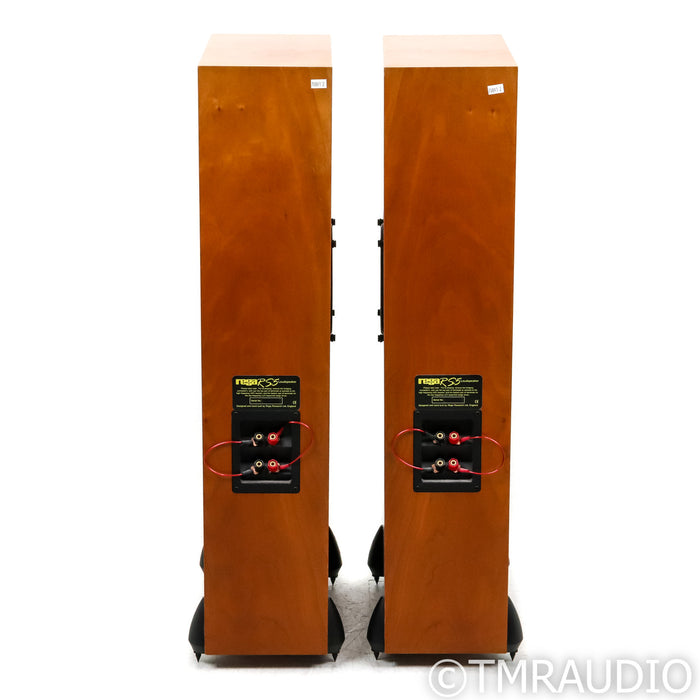 Rega RS5 Floorstanding Speakers; Cherry Pair