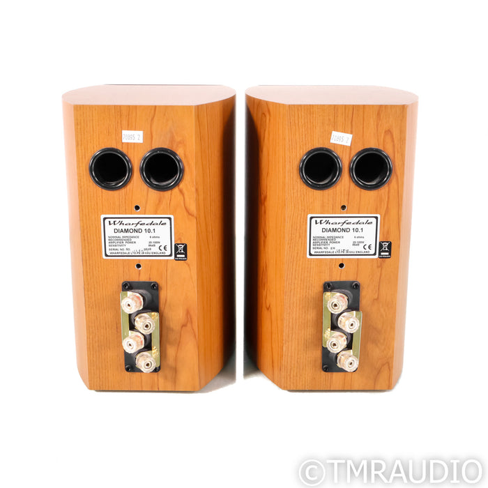 Wharfedale Diamond 10.1 Bookshelf Speakers; Cherry Pair