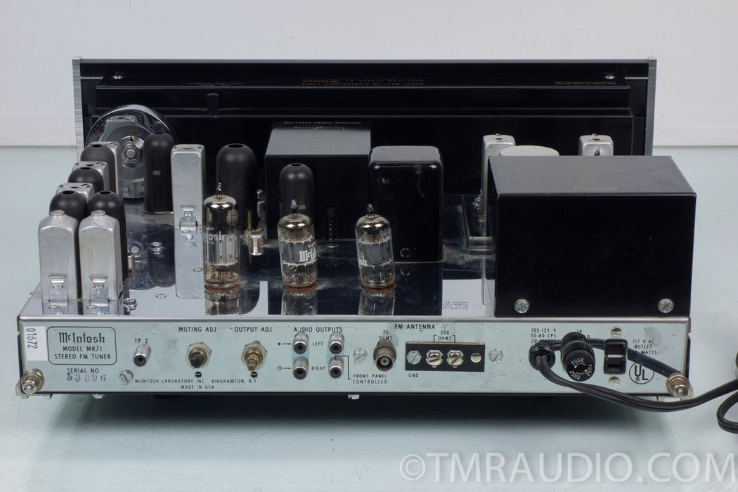McIntosh MR71 Vintage Tube Tuner