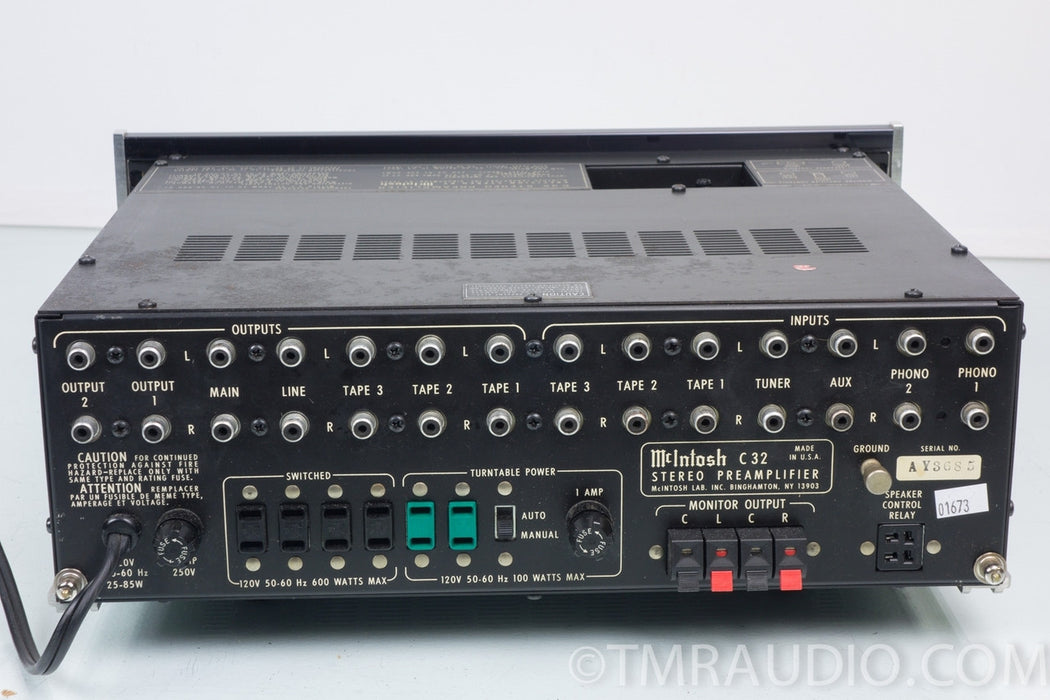 McIntosh C32 Vintage Stereo Preamplifier / Preamp in Factory Box
