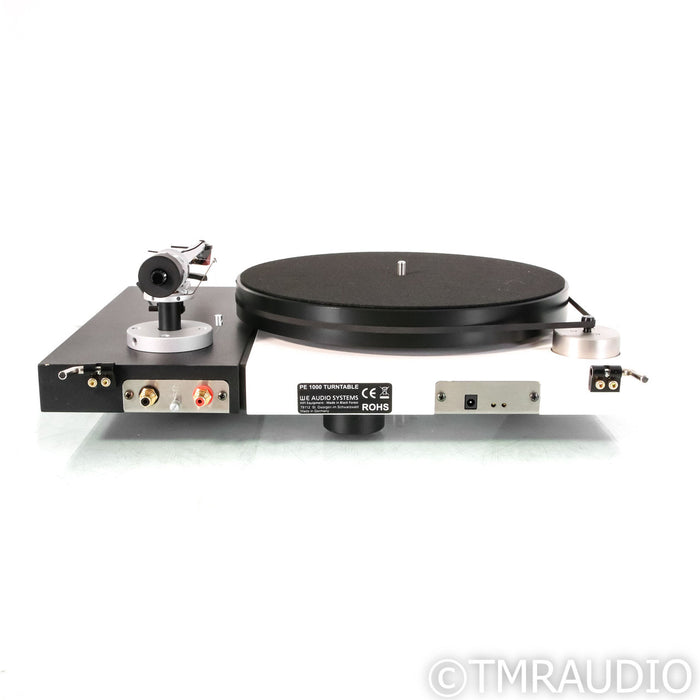 Perpetuum Ebner  PE1000 Belt-Drive Turntable; White w/ Ortofon 2M Red MM