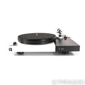 Perpetuum Ebner  PE1000 Belt-Drive Turntable; White w/ Ortofon 2M Red MM
