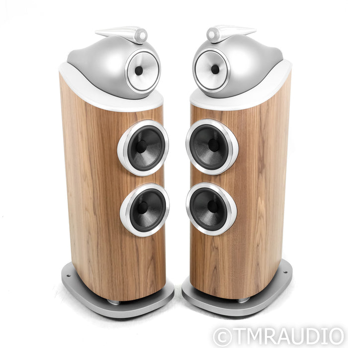 Bowers & Wilkins 802 D4 Floorstanding Speakers; Walnut Pair